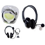 Ficha técnica e caractérísticas do produto Fone de Ouvido Headset com Microfone para Xbox 360 Kp-324 Knup