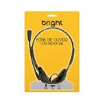 Ficha técnica e caractérísticas do produto Fone de Ouvido Headset Office 10 Bright 0010