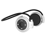 Ficha técnica e caractérísticas do produto Fone de Ouvido Headset Sem Fio Bluetooth Mini 503 Prata