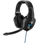 Ficha técnica e caractérísticas do produto Fone de Ouvido Headset Warrior Preto/Azul PH179 - Multilaser