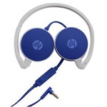 Ficha técnica e caractérísticas do produto Fone de Ouvido Hp H2800 com Microfone Azul e Branco