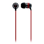 Ficha técnica e caractérísticas do produto Fone de Ouvido Ink´D Preto e Vermelho - Skullcandy