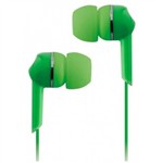 Ficha técnica e caractérísticas do produto Fone de Ouvido Intra-Auricular com Fio Verde Cve56 Coby