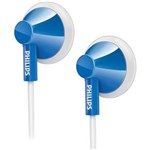 Ficha técnica e caractérísticas do produto Fone de Ouvido Intra Auricular Philips SHE2100BL/28 Azul/Branco