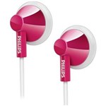 Ficha técnica e caractérísticas do produto Fone de Ouvido Intra Auricular Philips SHE2100PK/28 Rosa/Branco