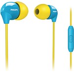 Ficha técnica e caractérísticas do produto Fone de Ouvido Intra-auricular Philips SHE3575YB/10 Amarelo e Azul - Philips