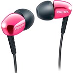 Ficha técnica e caractérísticas do produto Fone de Ouvido Intra-Auricular Rosa SHE3900PK-00 - Philips