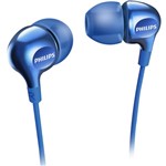 Ficha técnica e caractérísticas do produto Fone de Ouvido Intra-Auricular SHE3700BL/00 Azul PHILIPS - Philips