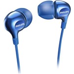 Ficha técnica e caractérísticas do produto Fone de Ouvido Intra-Auricular SHE3700BL/00 Azul - Philips