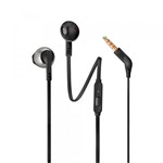 Ficha técnica e caractérísticas do produto Fone de Ouvido JBL T205 Intra Auricular com Microfone Preto - Harman