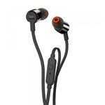 Ficha técnica e caractérísticas do produto Fone de Ouvido JBL T210 Intra Auricular com Microfone Preto - Harman