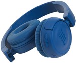 Fone de Ouvido Sem Fio JBL T500BT Bluetooth Azul