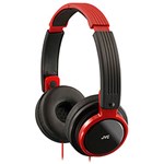 Ficha técnica e caractérísticas do produto Fone de Ouvido JVC Vermelho - Série Compactos e Dobráveis Ha-S200-R-J