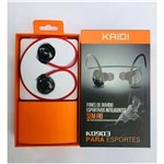 Ficha técnica e caractérísticas do produto Fone de Ouvido Kaidi Kd 903 Bluetooth Esportivo Sem Fio V. 4.1 - Vermelho