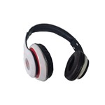 Ficha técnica e caractérísticas do produto Fone de Ouvido M Headphone P15 Bluetooth 4.0 Fm Micro Sd Branco
