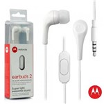 Ficha técnica e caractérísticas do produto Fone de Ouvido Motorola Earbuds 2 SH006
