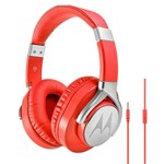 Ficha técnica e caractérísticas do produto Fone de Ouvido Motorola Pulse Max com Microfone Vermelho