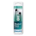 Ficha técnica e caractérísticas do produto Fone de Ouvido Philips Beats N Bass She3590Bk - Preto