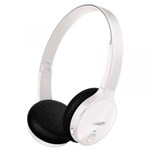 Ficha técnica e caractérísticas do produto Fone de Ouvido Philips Headset Estéreo Bluetooth SHB4000WT Branco