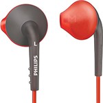 Ficha técnica e caractérísticas do produto Fone de Ouvido Philips In Ear Laranja/Cinza - Actionfit SHQ120
