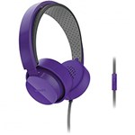 Ficha técnica e caractérísticas do produto Fone de Ouvido Philips Over Ear Roxo - SHL5205