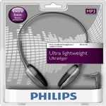 Ficha técnica e caractérísticas do produto Fone de Ouvido Philips - SBCHL140 - Cinza