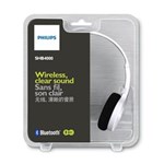 Ficha técnica e caractérísticas do produto Fone de Ouvido Philips SHB4000WT/00 Headset Estéreo Bluetooth Branco