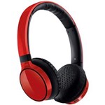 Ficha técnica e caractérísticas do produto Fone de Ouvido Philips SHB9100RD com Bluetooth - Vermelho