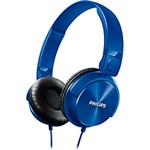 Ficha técnica e caractérísticas do produto Fone de Ouvido Philips SHL3060BL/00 Over Ear Azul