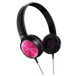 Ficha técnica e caractérísticas do produto Fone de Ouvido Pioneer SE-MJ522-P – Preto/Rosa