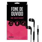 Ficha técnica e caractérísticas do produto Fone de Ouvido Preto para Xiaomi Mi5 - Xp