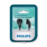 Ficha técnica e caractérísticas do produto Fone de Ouvido Preto SHE1350/00 - Philips