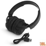 Ficha técnica e caractérísticas do produto Fone de Ouvido Sem Fio JBL On Ear Headphone Preto - JBLT450BTBLK