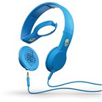 Ficha técnica e caractérísticas do produto Fone de Ouvido Skullcandy S5CSDY 220 Supra Auricular com Microfone, Alto - Falantes Removíveis - Azul