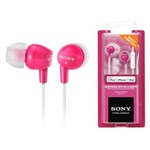Ficha técnica e caractérísticas do produto Fone de Ouvido Sony Dr-Ex12Ippiq Intra-Auricular Rosa