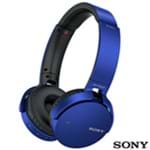 Ficha técnica e caractérísticas do produto Fone de Ouvido Sony Headphone Azul - MDR-XB650BT