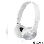 Fone de Ouvido Sony Headphone Branco - MDR-ZX310APW