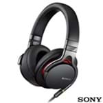 Ficha técnica e caractérísticas do produto Fone de Ouvido Sony Headphone com Audio de Alta Resolucao Preto - MDR-1A
