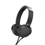Ficha técnica e caractérísticas do produto Fone de Ouvido Sony Headphone com Extra Bass Preto MDR XB550AP