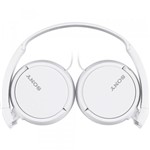 Ficha técnica e caractérísticas do produto Fone de Ouvido Sony MDR-ZX110 Headphone Dobrável Branco