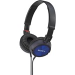 Fone de Ouvido Sony Supra Auricular Azul - MDR-ZX300/LQAE