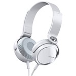 Ficha técnica e caractérísticas do produto Fone de Ouvido Sony Supra Auricular Branco - MDR-XB400/WQAE