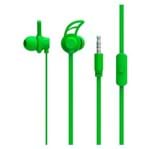 Ficha técnica e caractérísticas do produto Fone de Ouvido Sport Neon Series Hook Verde - PH176 PH176