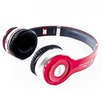 Ficha técnica e caractérísticas do produto Fone de Ouvido Stereo Headphone Vermelho Logic - Ls 22i Rd