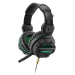 Ficha técnica e caractérísticas do produto Fone de Ouvido Warrior Multilaser Headphone Gamer Green USB Led Light PH143