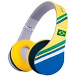 Ficha técnica e caractérísticas do produto Fone Headphone NewDrive Bluetooth Brazilian Team 48390