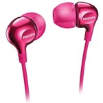 Ficha técnica e caractérísticas do produto Fone Intra Auricular Philips She3700pk/00 - Pink