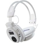 Ficha técnica e caractérísticas do produto Fone Multimídia MP3 e FM com Entrada para Cartão SD/MMC, SH-S1 Branco - Acorde