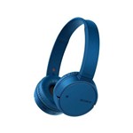 Ficha técnica e caractérísticas do produto Fone Sony Wh-ch500 Azul Bluetooth
