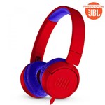 Ficha técnica e caractérísticas do produto Fones de Ouvido JBL JR300 On Ear Vermelho